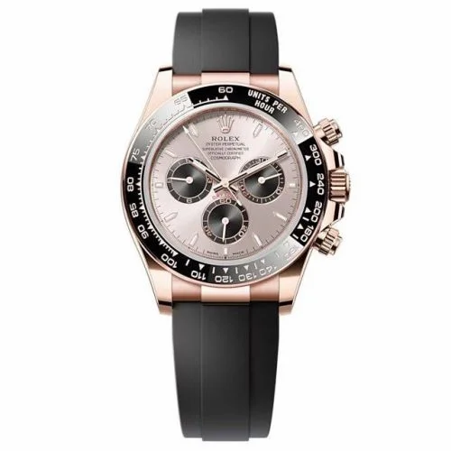 Rolex Cosmograph Daytona Everose - Cerachrom / Sundust - Black / Oysterflex 126515LN-0006 (M126515LN-0006)